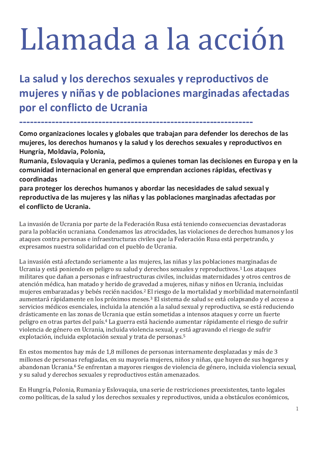 Informe de Investigación Voces de mujeres evangélicas: Significados sobre  sus Derechos Humanos y Derechos Sexuales y Reproductivos