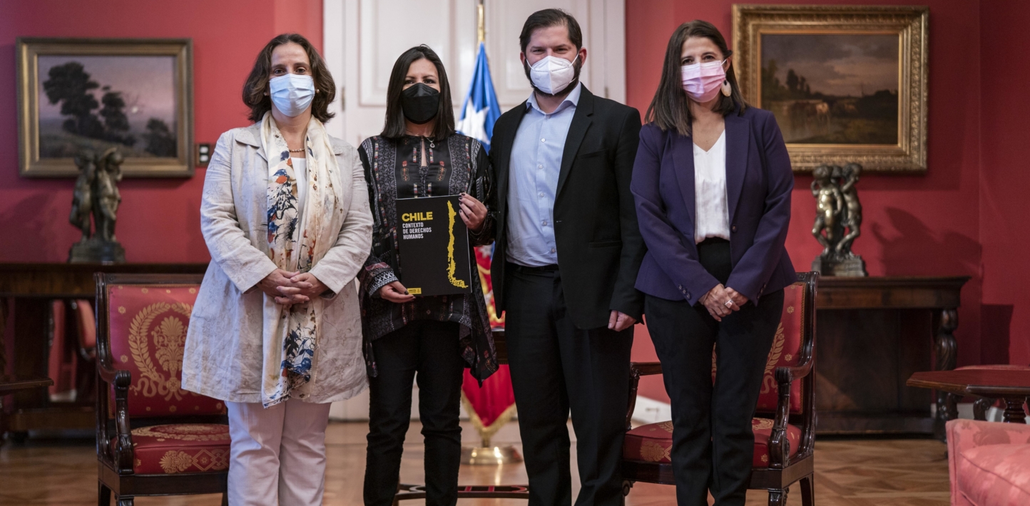 Chile: Amnistía Internacional se reunió con el presidente Gabriel Boric para presentar agenda de derechos humanos - Amnistía Internacional