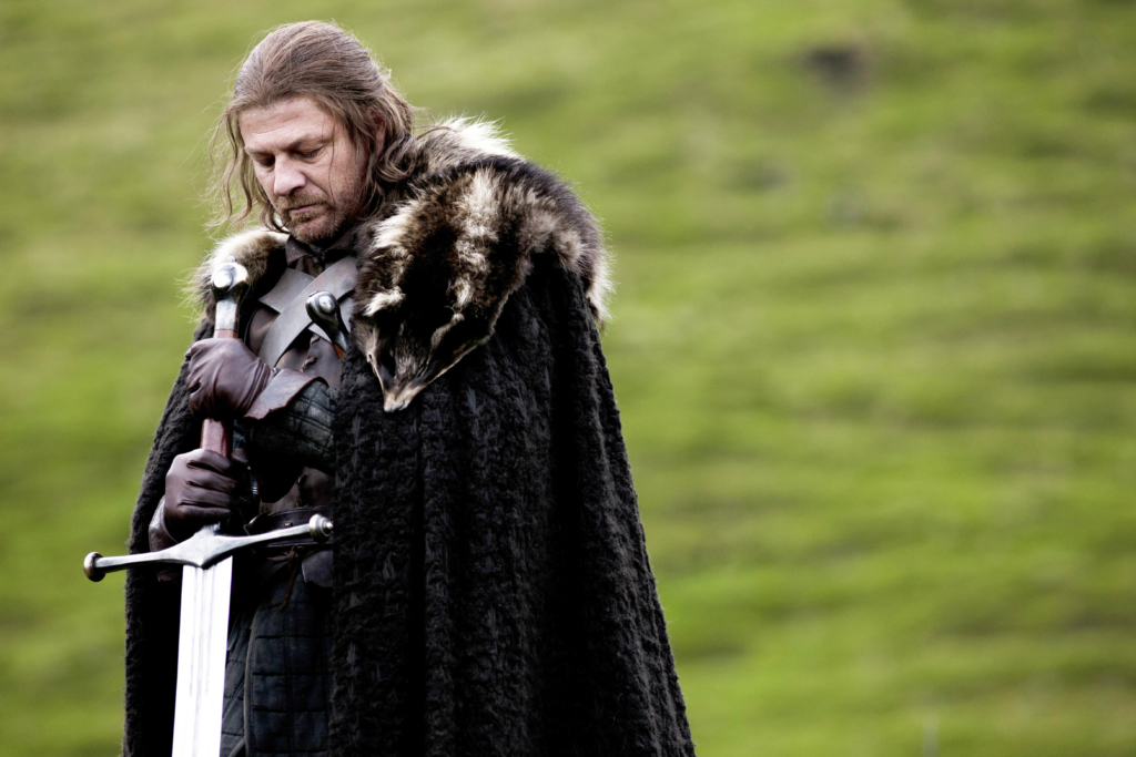 Ned Stark se prépare pour une exécution. La décapitation reste utilisée en Arabie saoudite. Crédits photo : HBO / Sky Atlantic