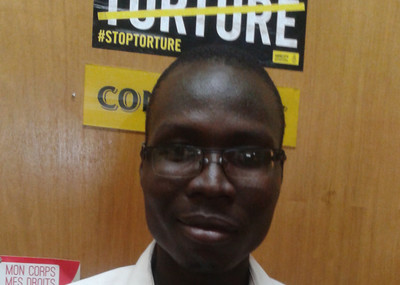 Hassan Tapsoba, militant d'Amnesty International Burkina Faso.