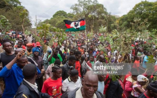 Post election protests in Malawi
