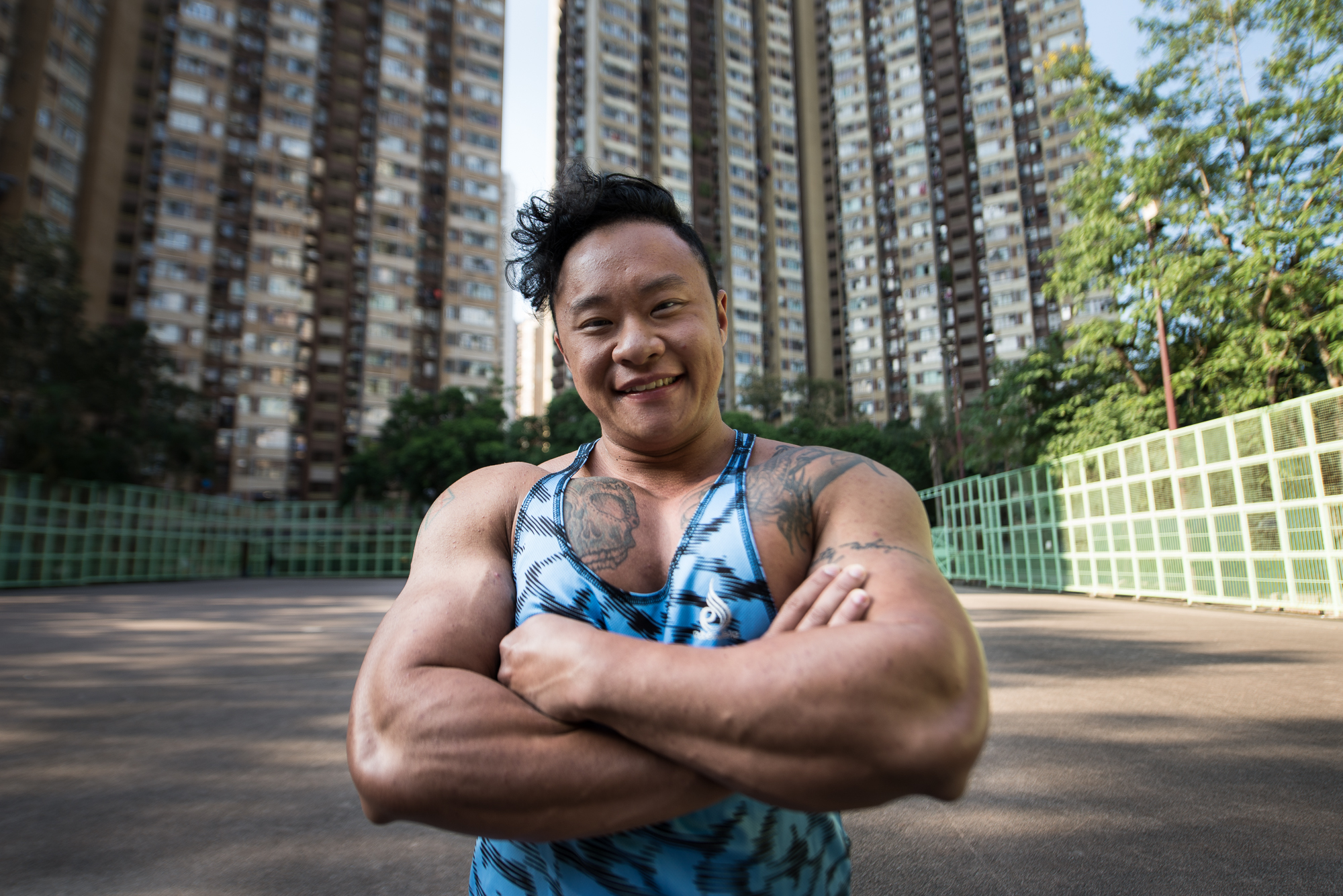 Bodybuilding et bikinis. L’athlète de Hong Kong qui se bat pour l