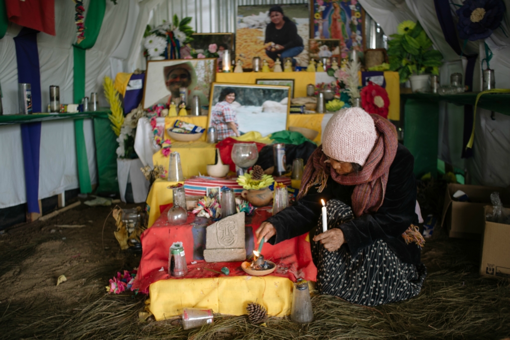 Berta Cáceres, dirigeante et cofondatrice du Conseil civique d'organisations indigènes et populaires du Honduras (COPINH), a été abattue le 2 mars 2016 à son domicile, dans la province d'Intibucá, dans l'ouest du Honduras. © Amnesty International/Sergio Ortiz
