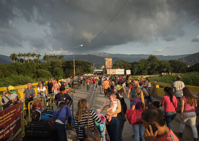 Frontière entre la Colombie et le Venezuela