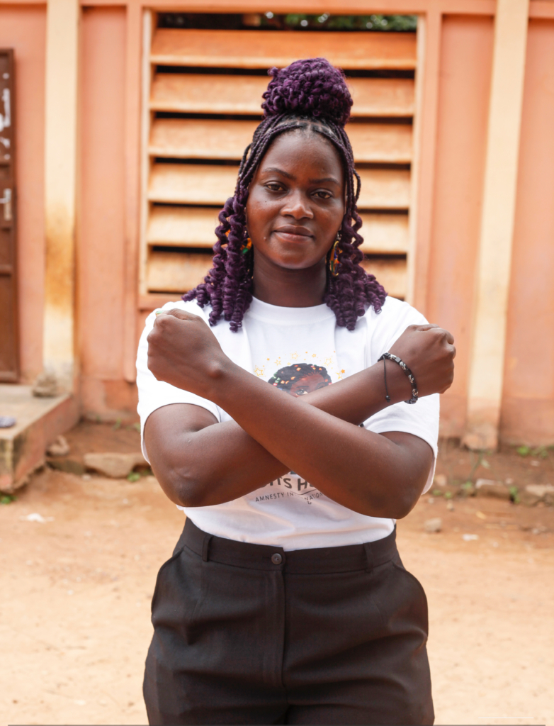 Beninese Human Rights Star Julie Gbanmeton